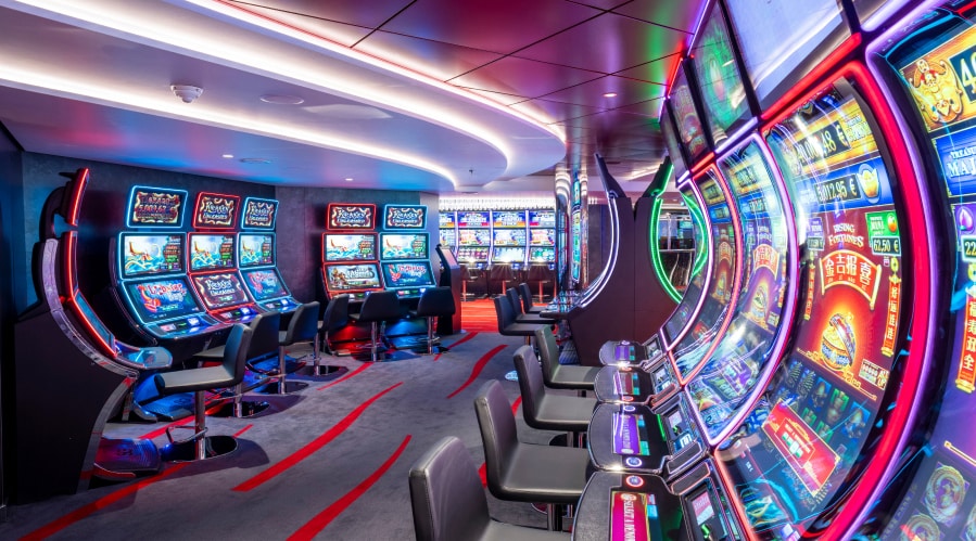 Slot Machines onboard MSC Seascape's Casino Slot Machines onboard MSC Seascape's Casino